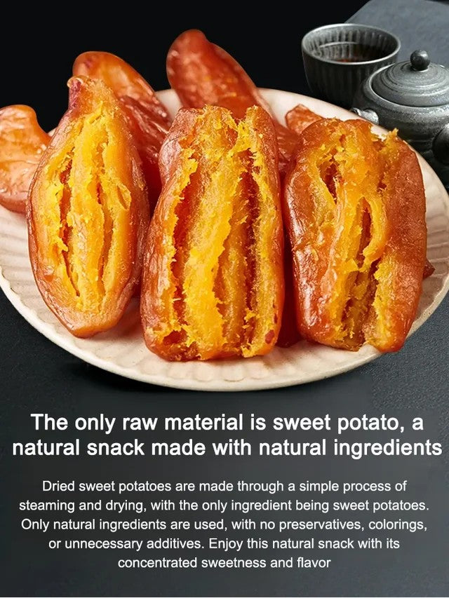 Soft and Sweet Skin-On Dried Sweet Potato-Ray