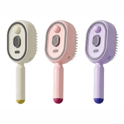 🔥Last chance to grab it for 50% off🔥Electric Spray Air Cushion Massage Comb 🥇 – Relaxing Scalp Massage & Frizz-Free Hair Care-8CR5