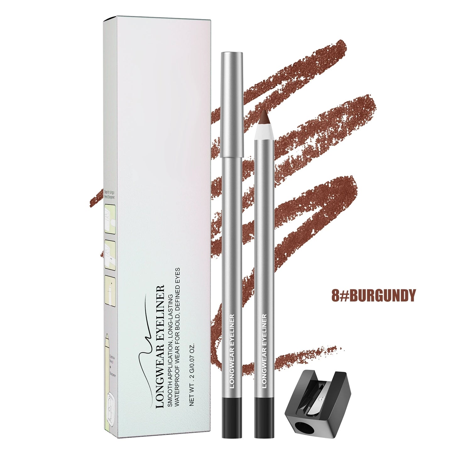 ✨⌚️24HR Waterproof Eyeliner Pencil💄– Smudge-Proof, Long-Lasting & Ultra-Smooth Precision Liner-8CR5