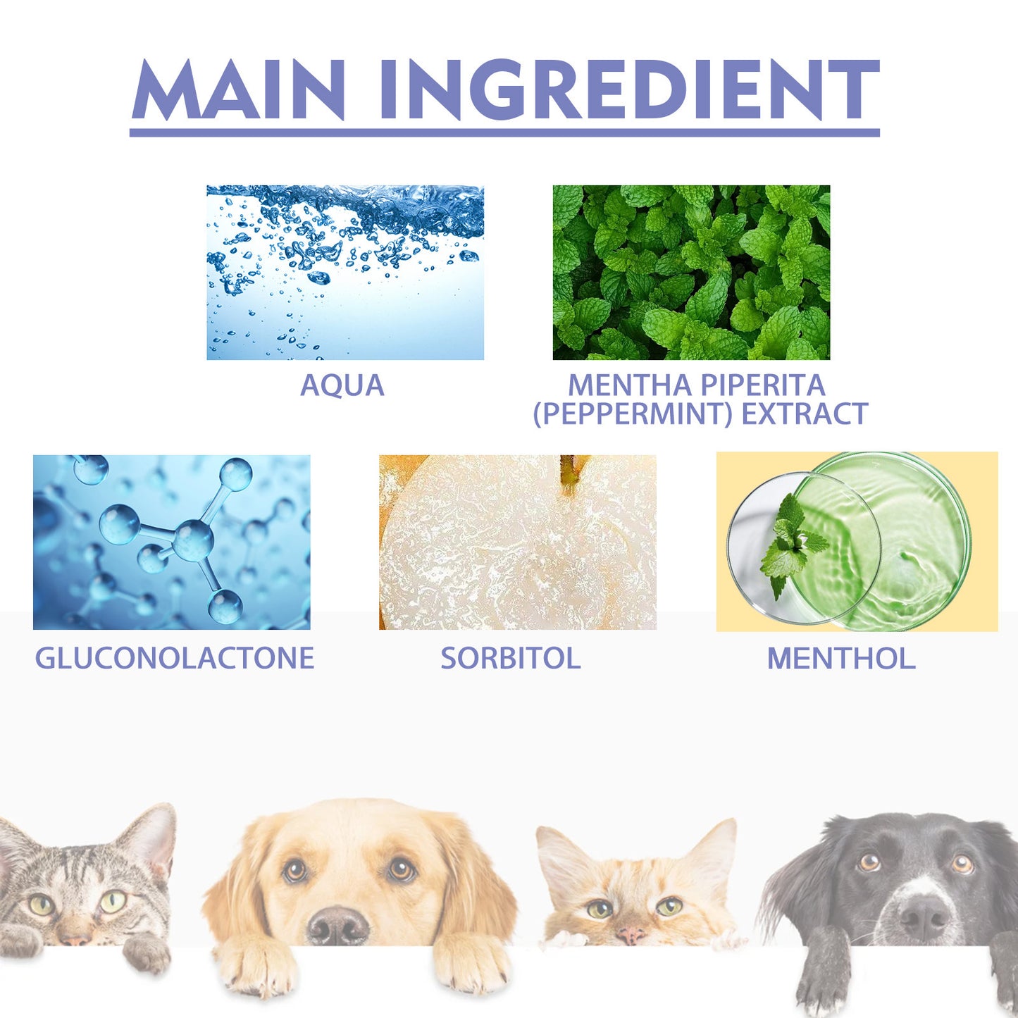 🐱🦷Yegbong Pet Dental Cleaning Spray for Dogs & Cats, Removes Plaque & Stains, Freshens Breath, Oral Care Spray-8SA8