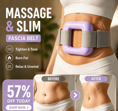 🔥 HOT SALE 50% OFF 🌿 Smart Full-Body Massage Belt – Relax, Tone & Recharge Anytime-8YF7