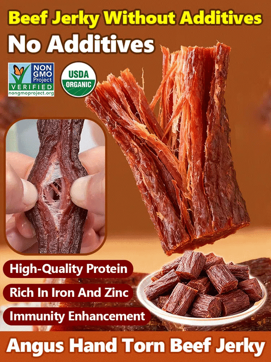Add high-protein pure beef jerky-Ray
