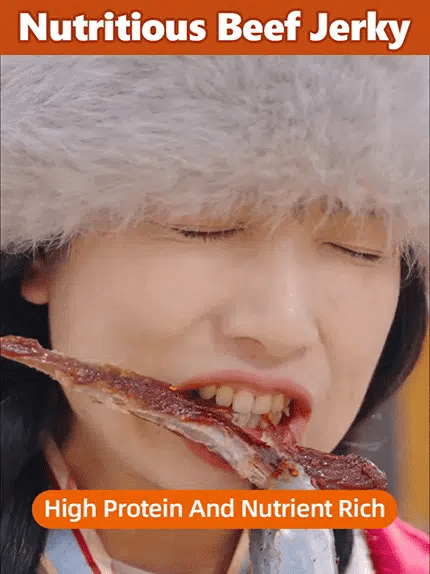 Add high-protein pure beef jerky-Ray