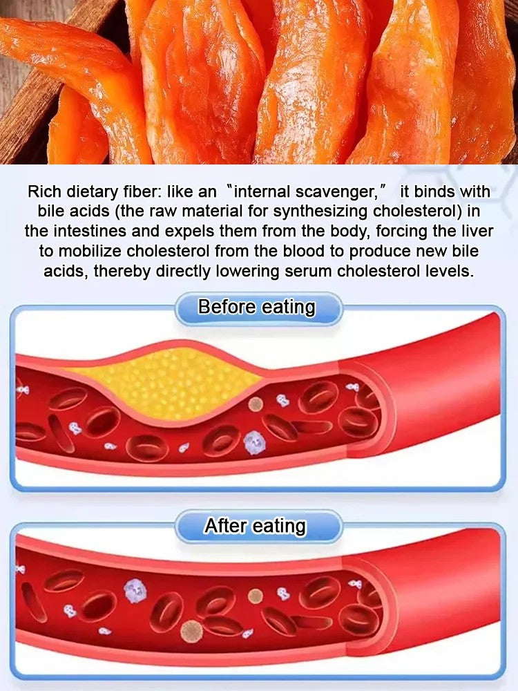 Soft and Sweet Skin-On Dried Sweet Potato-Ray