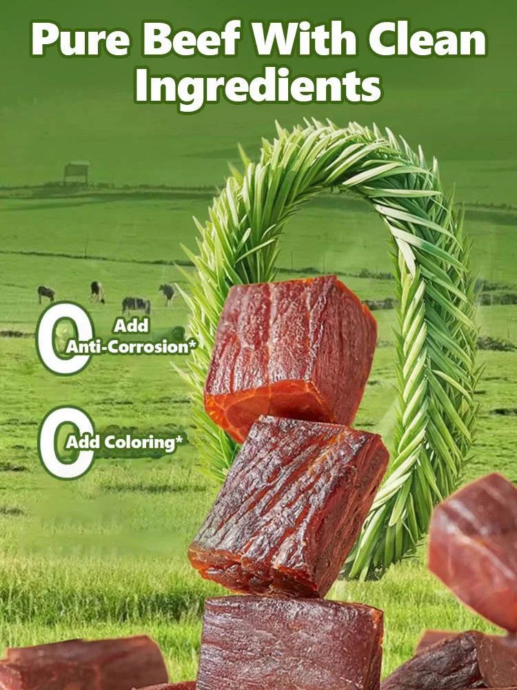Add high-protein pure beef jerky-Ray