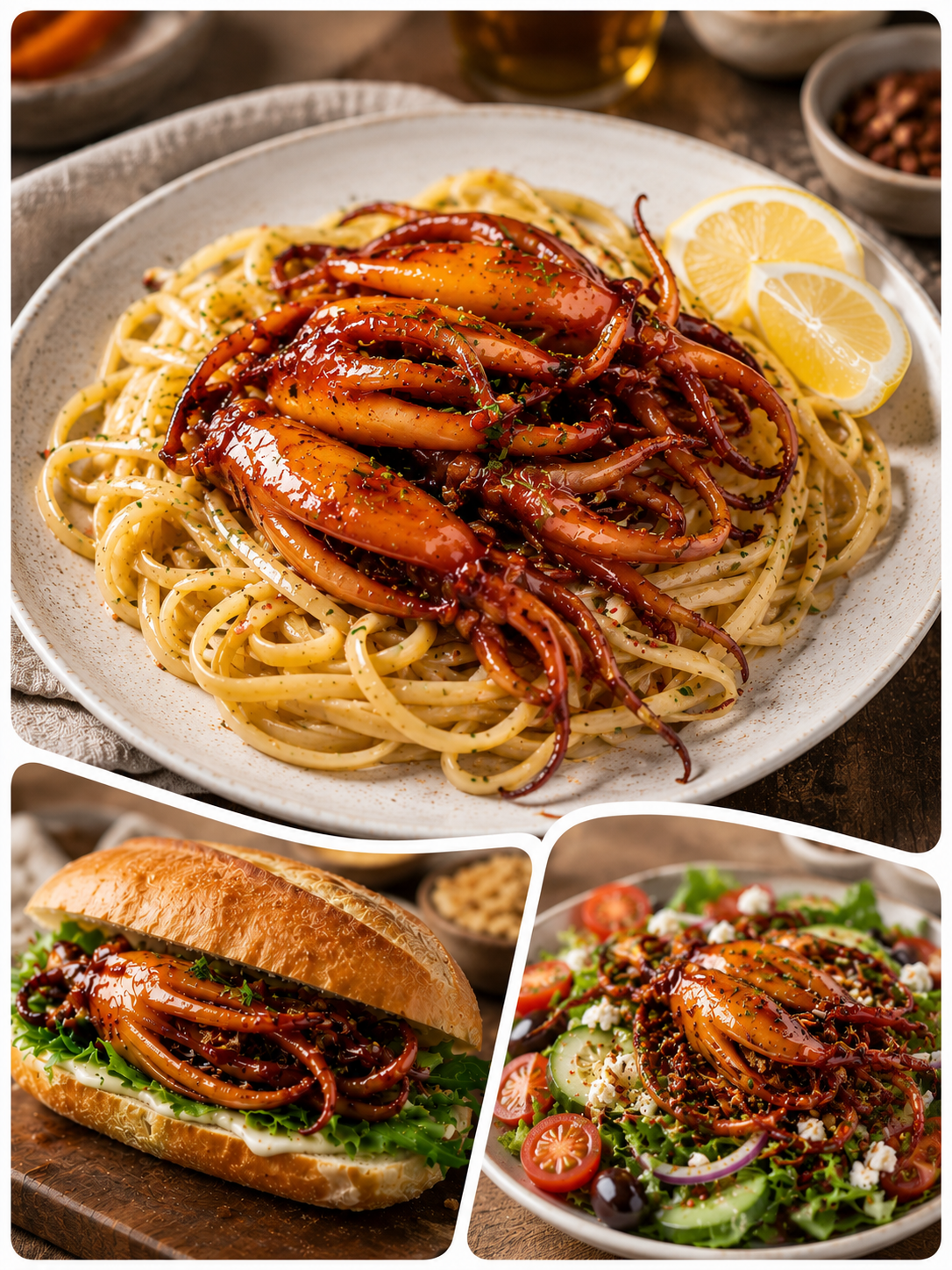🦑BBQ Roasted Whole Squid Snack – Ready to Eat, Individually Wrapped-Ray