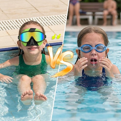 🥇2026 New Upgrade for your pool equipment 🏆 BPA-free swimming goggle set with adjustable nose bridge-8RH7