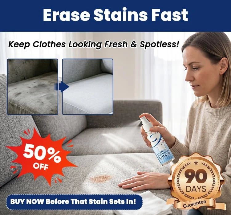 🏆 2026 New Upgrade 🏆 The Stain Remover Everyone Wishes They Had Sooner ✨ Miracle Stain Remover Spray -8RH7