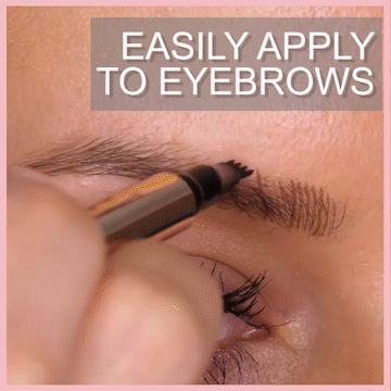 Waterproof Micro-Fork Eyebrow Pencil, Long-Lasting Brow Pen for Natural Hair-Like Strokes-8RH7