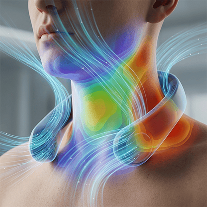 😻Bladeless Neck Fan💨|360° Vortex Cooling Wearable Personal Fan, 220g Ultra-Light 25dB Quiet Hands-Free Fan, Safe For Long Hair😘-8HJ9
