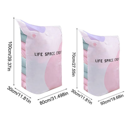 🏆 2026 New Upgrade 🏆 No-Pump Vacuum Compression Bags-Save Up To 80% Of Storage Space -8RH7
