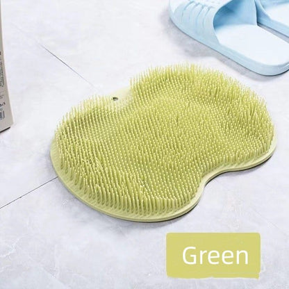 🔥Last Day 50% OFF🔥Suction Cup Fixed Shower Foot & Back Scrubber Pad🦶💦|No Bend ❌🦵Massage Dead Skin Remover for Bathroom Shower🛀-8HJ9