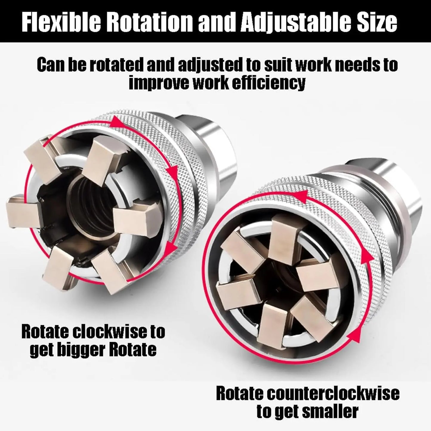 🏆 2026 New Upgrade 🏆 Universal Magic Socket | Grip Almost Any Nut Or Bolt In Seconds -8RH7