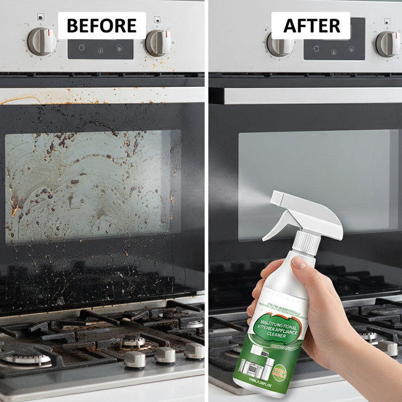 JAKEHOENatural Enzyme Formula - Kitchen Grease Cleaner - Fast-Acting Grease-Removing Spray for Kitchen Stoves and Range Hoods-8QY1