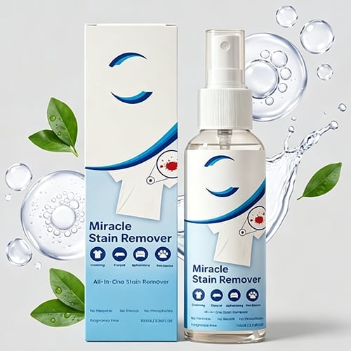 🏆 2026 New Upgrade 🏆 The Stain Remover Everyone Wishes They Had Sooner ✨ Miracle Stain Remover Spray -8RH7
