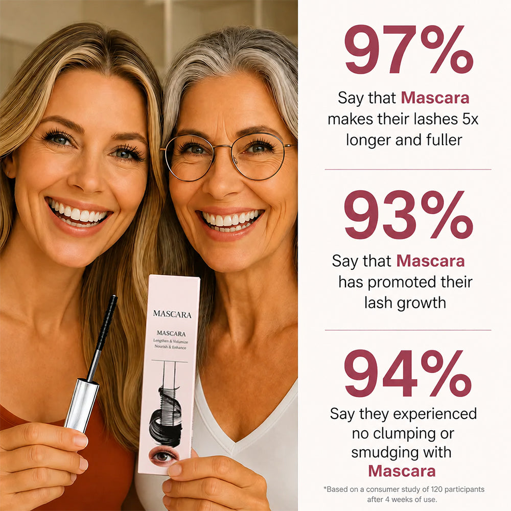 🏆 2026 New Upgrade 🏆 Waterproof Fibre Mascara 💧 Volume & Length without Clumping for Dramatic Moments-8RH7