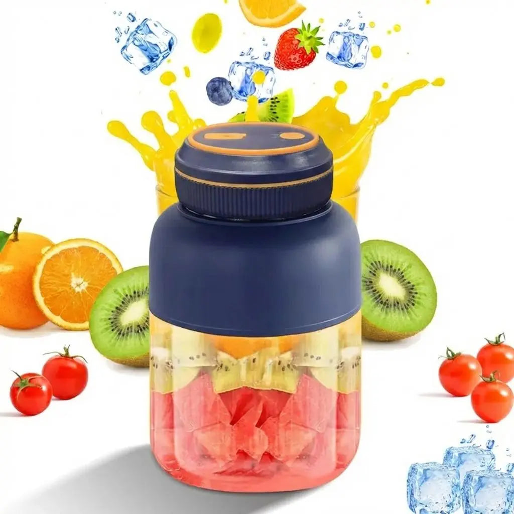🏆 50K+ SOLD!Fresh Juice Anytime, Anywhere-Cordless Portable Blender Cup-8RH7