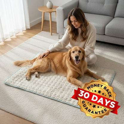 🐶🐈Pet Cooling Mat for Dogs & Cats🐶🐈| No Water No Electricity Self Cooling Pad, Non-Gel Toxic-Free Quick Dry Washable Cool Bed Prevents Pet Heatstroke for Hot Summer Days🥵-8HJ9