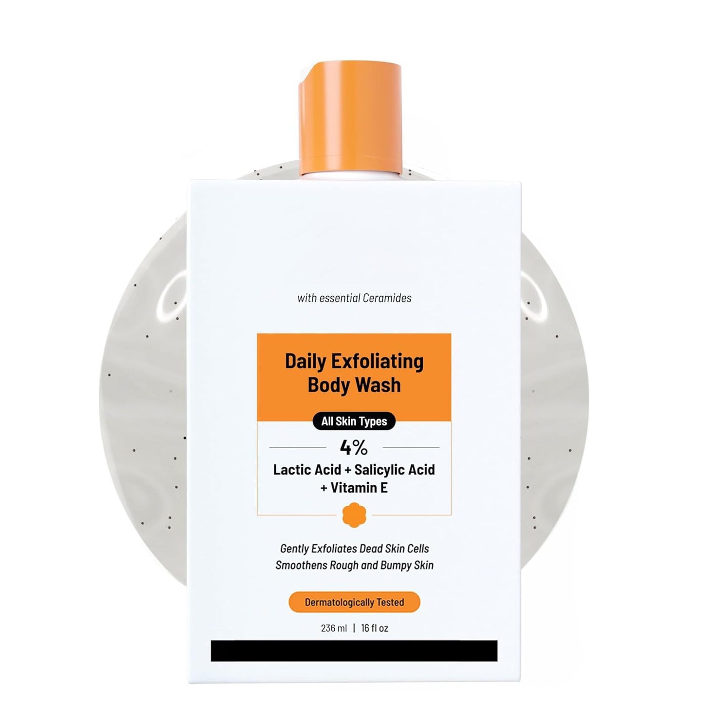✨ Softer-Looking Skin Starting Today ✨ Exfoliating Body Wash with Lactic Acid & Salicylic Acid-8RH7