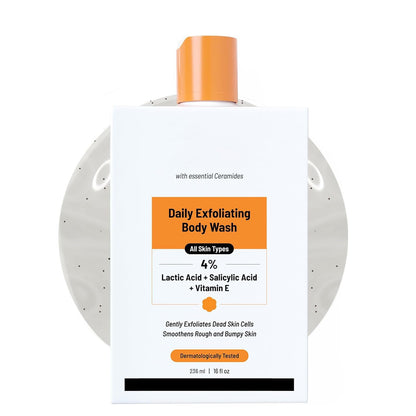 ✨ Softer-Looking Skin Starting Today ✨ Exfoliating Body Wash with Lactic Acid & Salicylic Acid-8RH7
