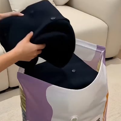 🏆 2026 New Upgrade 🏆 No-Pump Vacuum Compression Bags-Save Up To 80% Of Storage Space -8RH7
