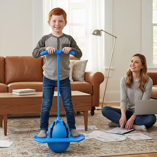 🤩Fun Sport Gift Kids Balance Jumping Play Ball For Children✨|Keep Kids Away From Screen Time, Enjoy Outdoor Sports💪-8HJ9
