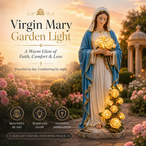 ❤️ A Gentle Light Of Faith For Your Garden-Virgin Mary Garden Light-8RH7
