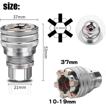 🏆 2026 New Upgrade 🏆 Universal Magic Socket | Grip Almost Any Nut Or Bolt In Seconds -8RH7