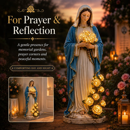 ❤️ A Gentle Light Of Faith For Your Garden-Virgin Mary Garden Light-8RH7