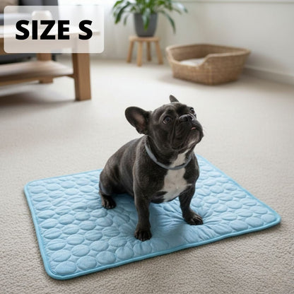 🐶🐈Pet Cooling Mat for Dogs & Cats🐶🐈| No Water No Electricity Self Cooling Pad, Non-Gel Toxic-Free Quick Dry Washable Cool Bed Prevents Pet Heatstroke for Hot Summer Days🥵-8HJ9
