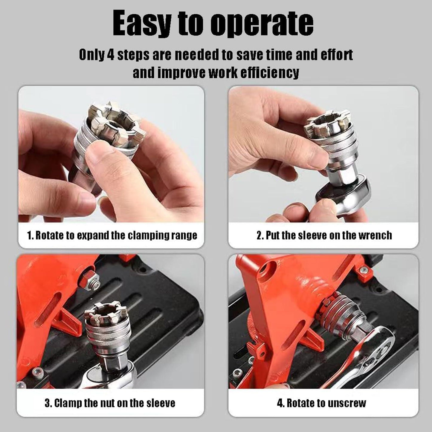 🏆 2026 New Upgrade 🏆 Universal Magic Socket | Grip Almost Any Nut Or Bolt In Seconds -8RH7