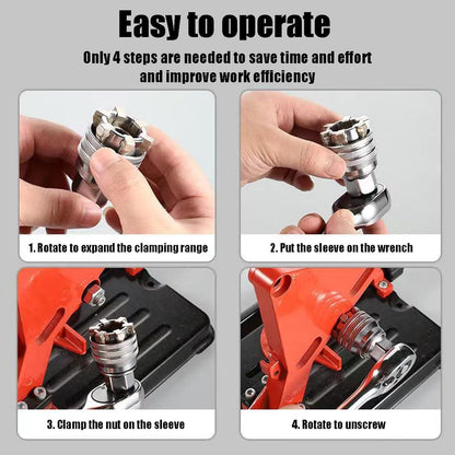 🏆 2026 New Upgrade 🏆 Universal Magic Socket | Grip Almost Any Nut Or Bolt In Seconds -8RH7