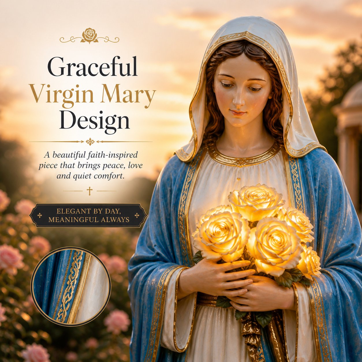 ❤️ A Gentle Light Of Faith For Your Garden-Virgin Mary Garden Light-8RH7