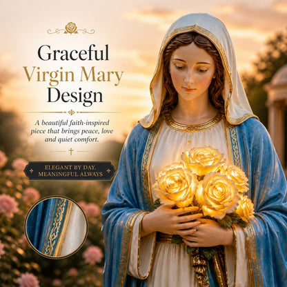 ❤️ A Gentle Light Of Faith For Your Garden-Virgin Mary Garden Light-8RH7