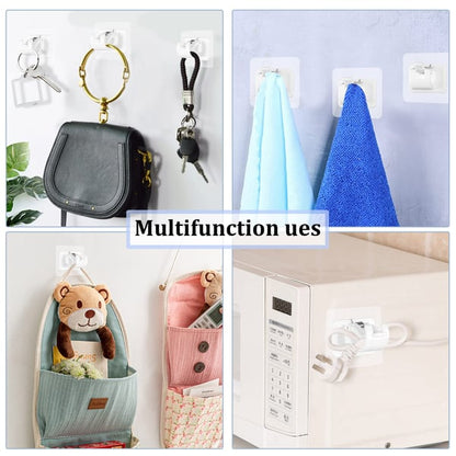 🤗Nail-Free Curtain Rod Brackets📌| No Drill, Heavy Duty Adhesive Holders for Curtain & Shower Rods, Waterproof, Fit Any Rod📏-8HJ9