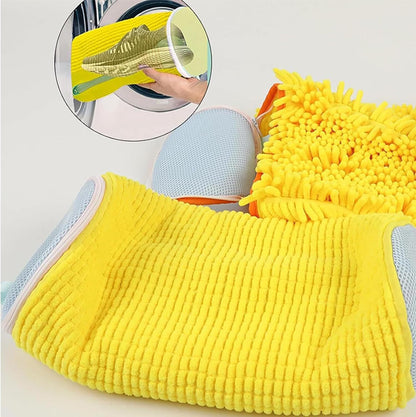 ✨Shoe Washing Bags for Washing Machine🥾|Durable Mesh Laundry Bags with Auto-Lock Zipper🔗Protect Sneakers in Washer👟-8HJ9