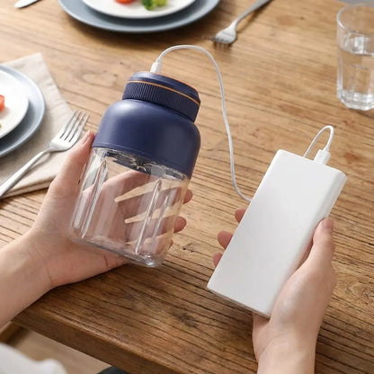 🏆 50K+ SOLD!Fresh Juice Anytime, Anywhere-Cordless Portable Blender Cup-8RH7