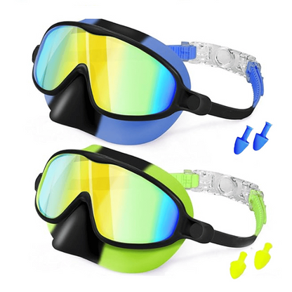 🥇2026 New Upgrade for your pool equipment 🏆 BPA-free swimming goggle set with adjustable nose bridge-8RH7