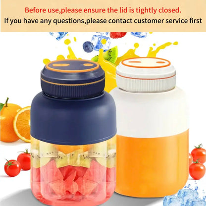 🏆 50K+ SOLD!Fresh Juice Anytime, Anywhere-Cordless Portable Blender Cup-8RH7