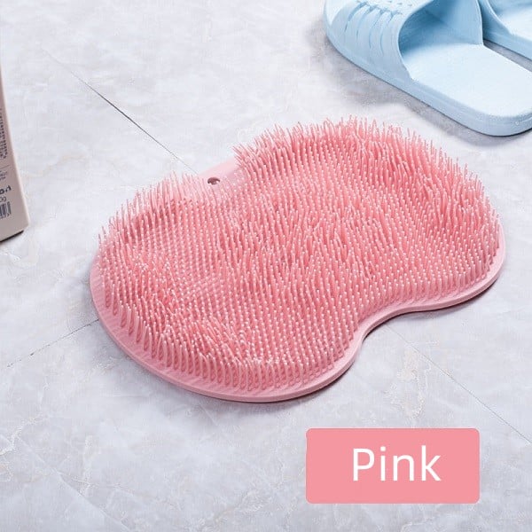 🔥Last Day 50% OFF🔥Suction Cup Fixed Shower Foot & Back Scrubber Pad🦶💦|No Bend ❌🦵Massage Dead Skin Remover for Bathroom Shower🛀-8HJ9