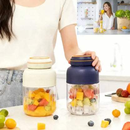 🏆 50K+ SOLD!Fresh Juice Anytime, Anywhere-Cordless Portable Blender Cup-8RH7