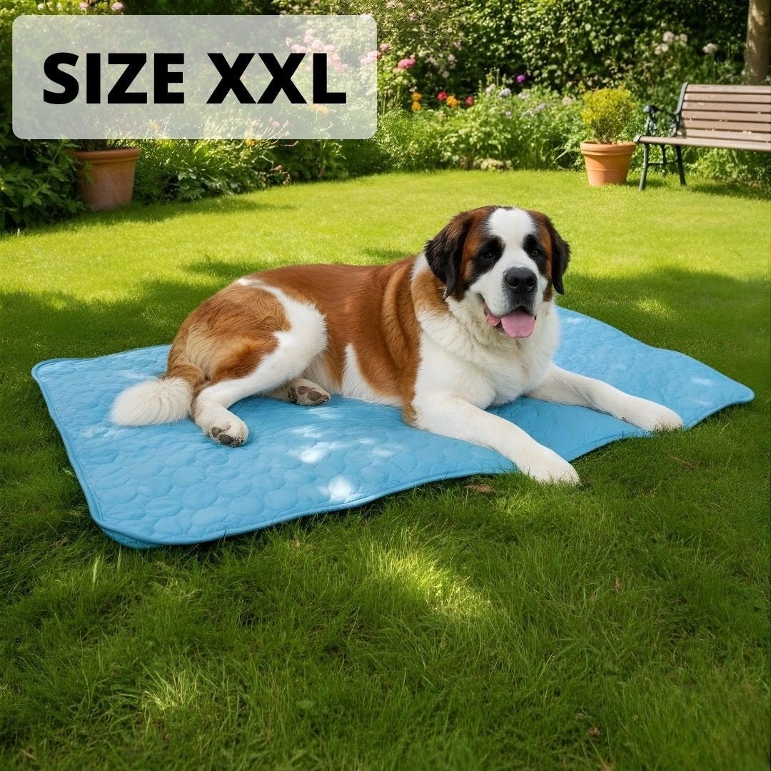 🐶🐈Pet Cooling Mat for Dogs & Cats🐶🐈| No Water No Electricity Self Cooling Pad, Non-Gel Toxic-Free Quick Dry Washable Cool Bed Prevents Pet Heatstroke for Hot Summer Days🥵-8HJ9