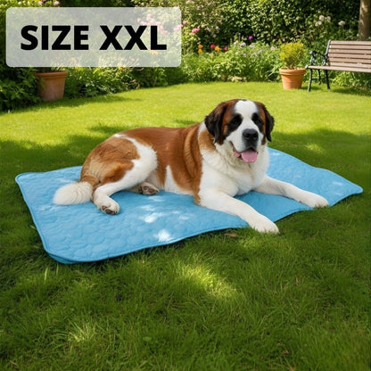 🐶🐈Pet Cooling Mat for Dogs & Cats🐶🐈| No Water No Electricity Self Cooling Pad, Non-Gel Toxic-Free Quick Dry Washable Cool Bed Prevents Pet Heatstroke for Hot Summer Days🥵-8HJ9