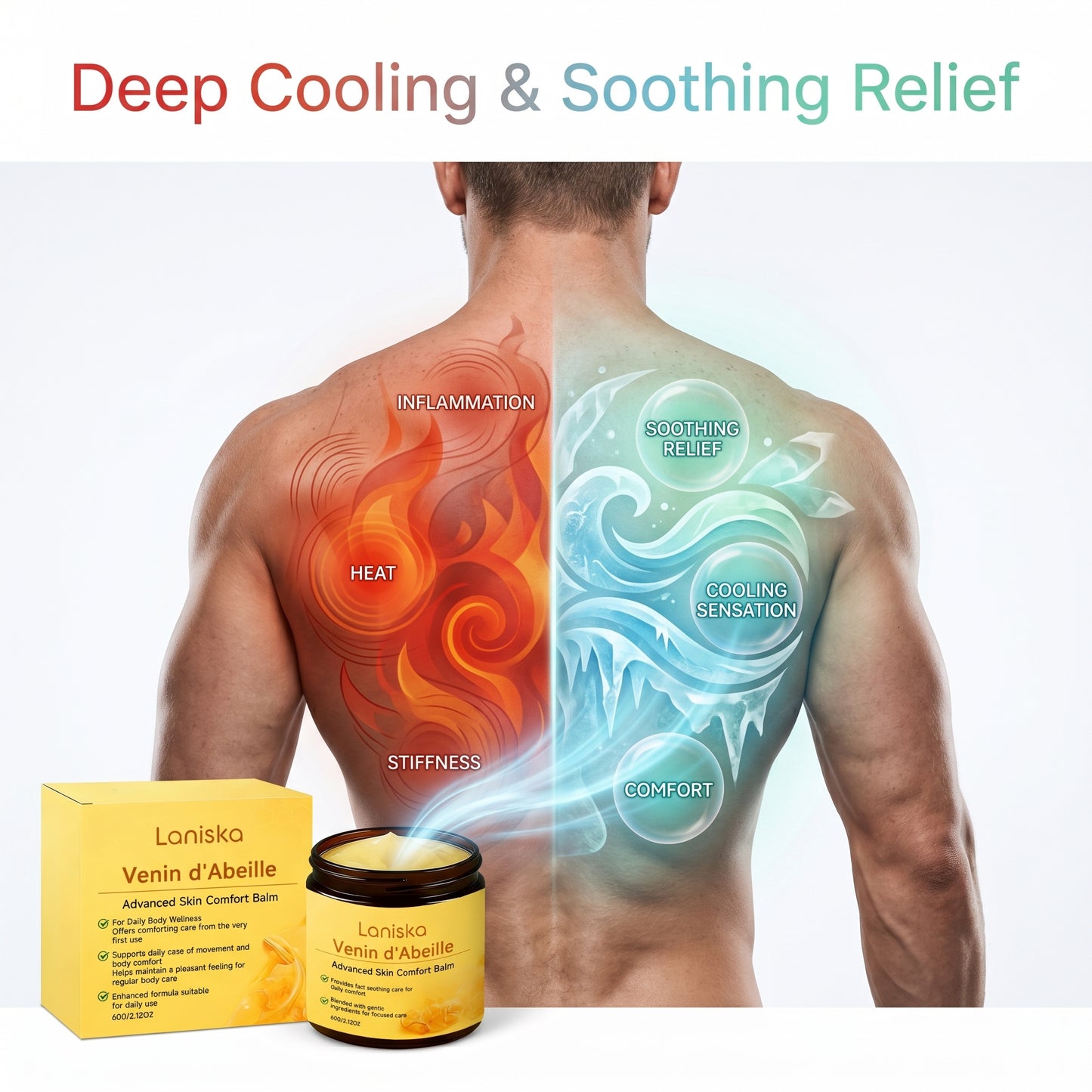 【Hot 🎯 | 30k+ Sold⭐】 New Zealand Bee Venom Bone and Joint Treatment Cream, help repair joint tissue, reduce cysts and swelling-8SA8
