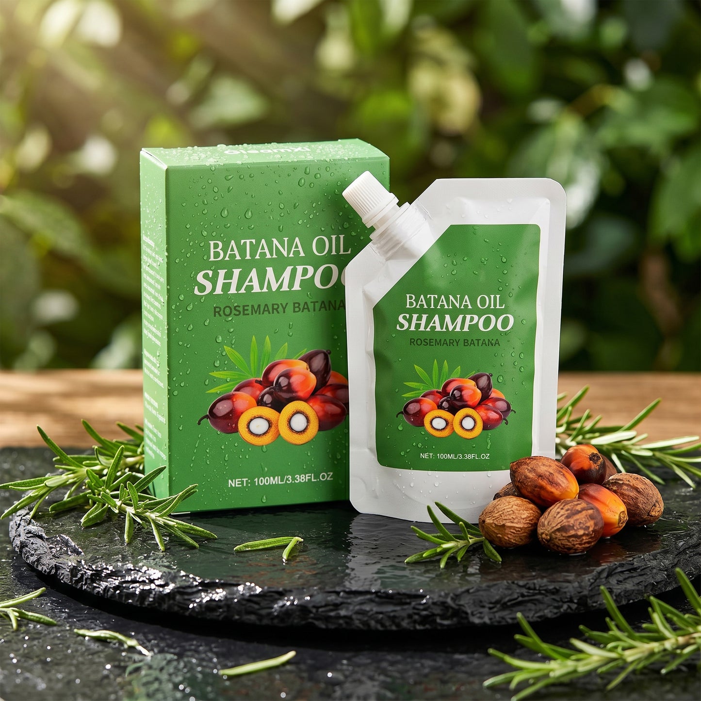 【✨Bestseller🔥】🌿Rosemary Batana Oil Shampoo - Promotes hair growth, strengthens hair strands, Unveil Your Hair's True Potential with Raw Batana Oil!-8SA8