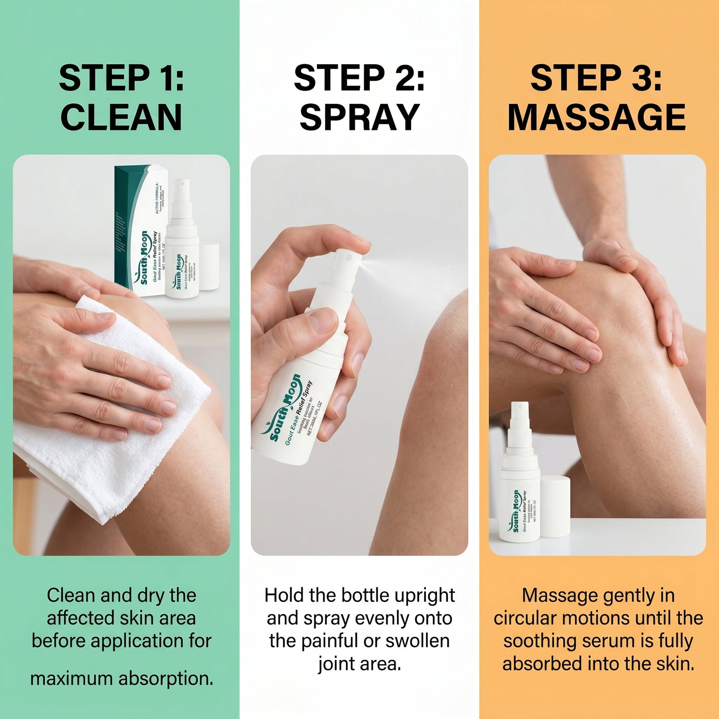 🔥Hot  | 30k+ Sold✅【GoutEase Relief Spray】Targeted relief from gout pain, penetrates deeply to calm inflammation, break down uric acid-8SA8