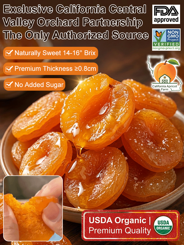 California Specialty Dried Apricots-Ray
