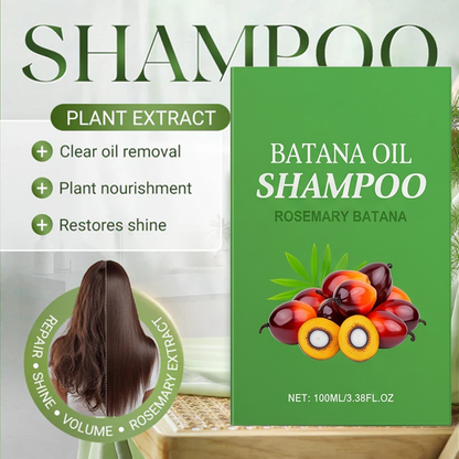 【✨Bestseller🔥】🌿Rosemary Batana Oil Shampoo - Promotes hair growth, strengthens hair strands, Unveil Your Hair's True Potential with Raw Batana Oil!