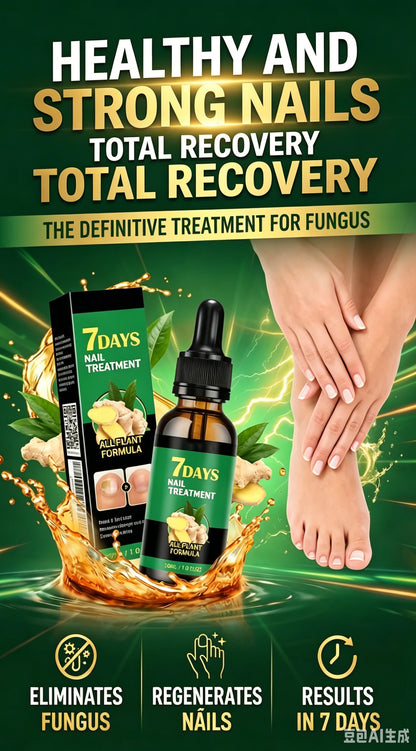 🌏Hot Selling Globally🥇🔥7 DAYS Nail Fungus Treatment, healthy and strong nails-8SA8