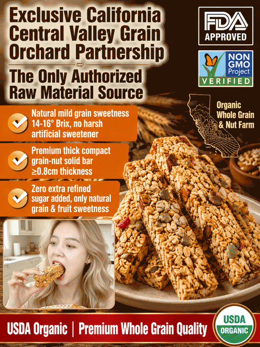 🥚Oat Protein Granola Bars Low Calorie Snack-Ray